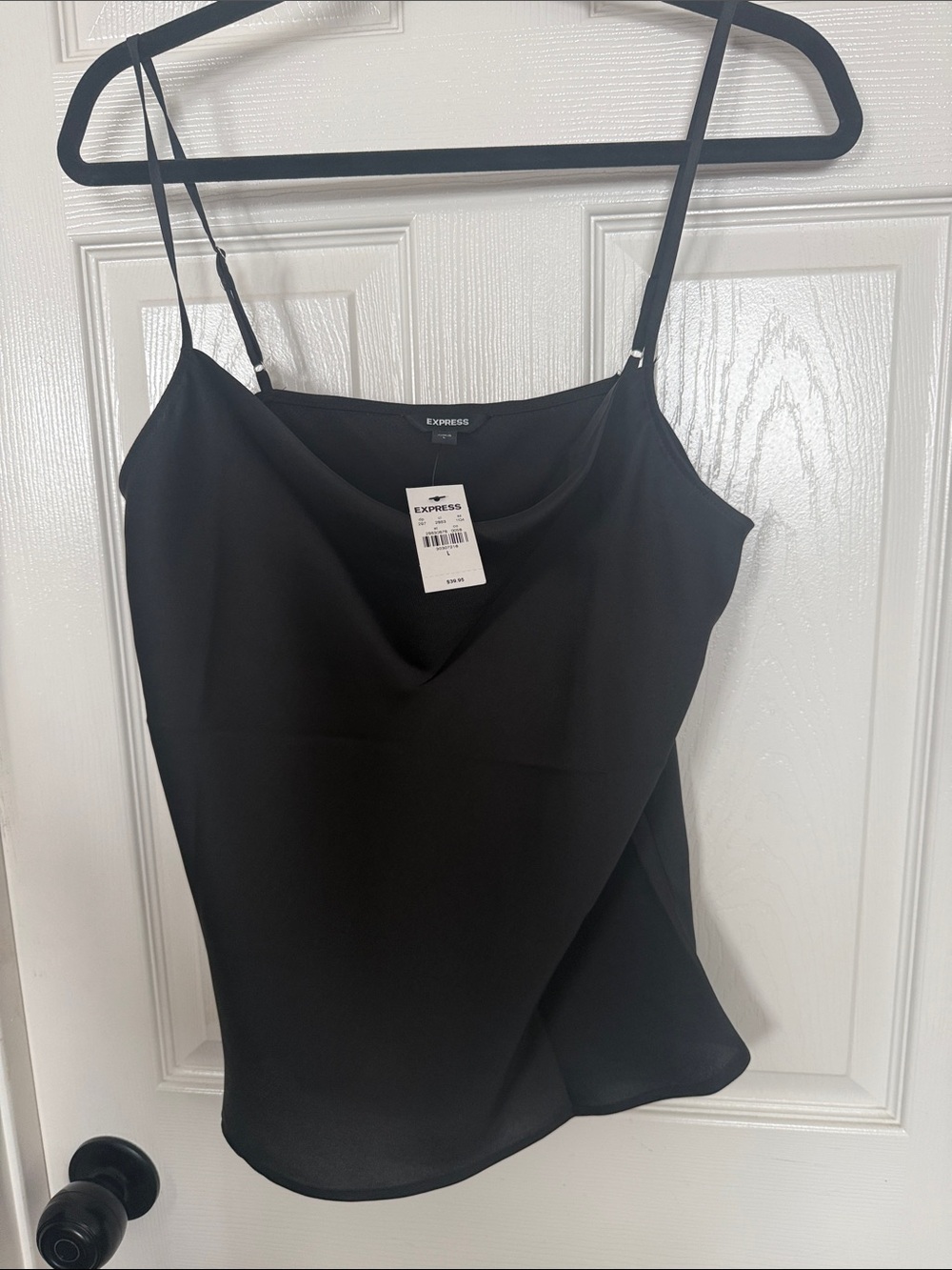 Women’s express top camisole BNWT size large black